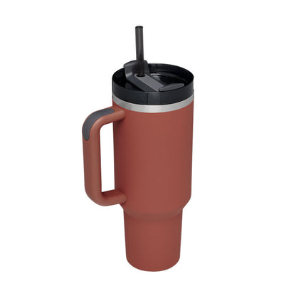 40oz Straw Insulation Cup With Handle