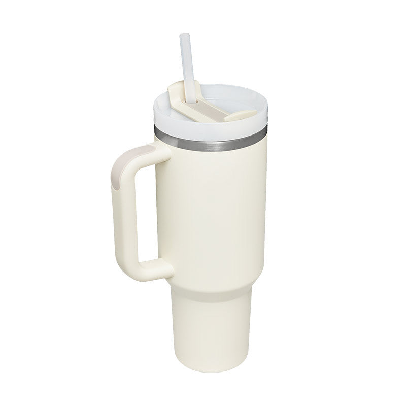 40oz Straw Insulation Cup With Handle