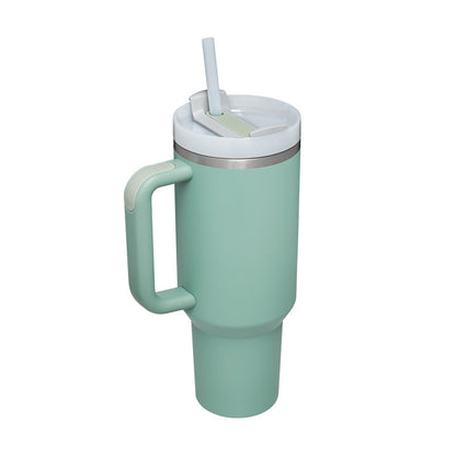 40oz Straw Insulation Cup With Handle