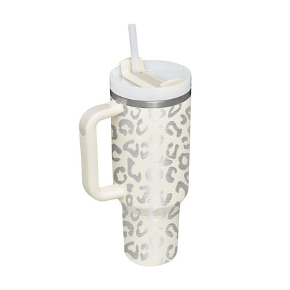 40oz Straw Insulation Cup With Handle