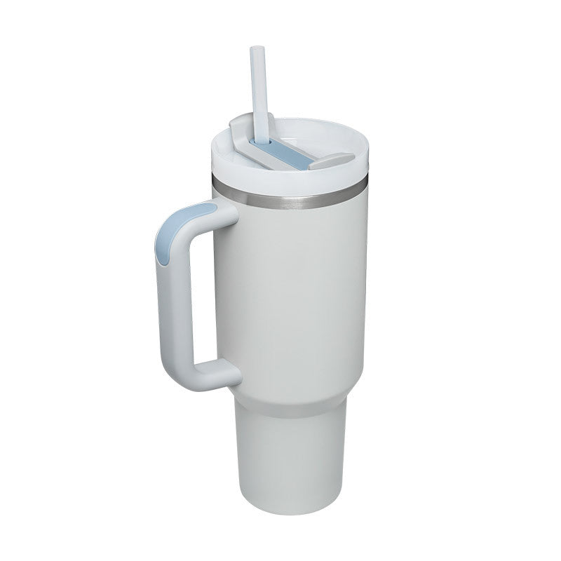 40oz Straw Insulation Cup With Handle