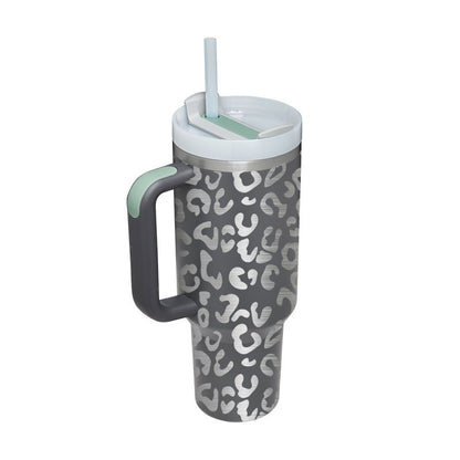 40oz Straw Insulation Cup With Handle