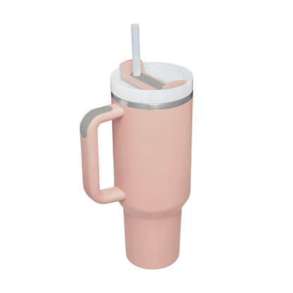 40oz Straw Insulation Cup With Handle